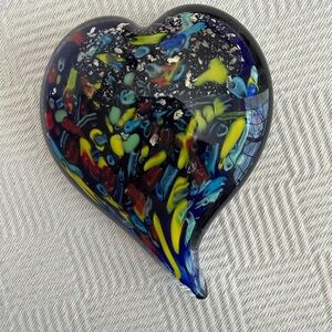 Blown Glass Heart